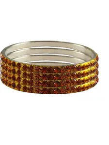 Vidhya Kangan Women Orange Bangle