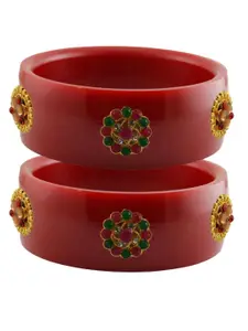 Vidhya Kangan Women Red Bangle