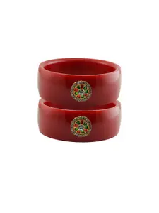 Vidhya Kangan Women Red Bangle
