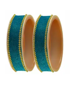 Vidhya Kangan Green Brass Bangles