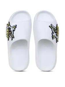 Pampy Angel Men White Flip Flops
