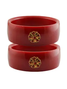 Vidhya Kangan Women Red Bangle