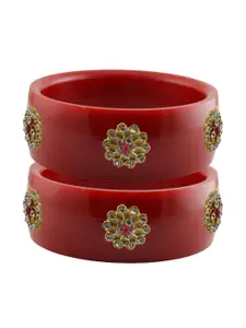 Vidhya Kangan Women Red Bangle