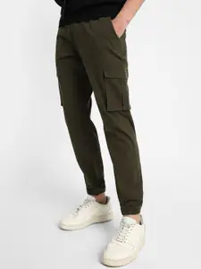 Dennis Lingo Men Slim Fit Mid-Rise Joggers