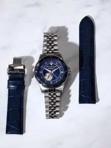 Maserati Men Dial & Stainless Steel Straps Analogue Multi Function Watch R8823140013