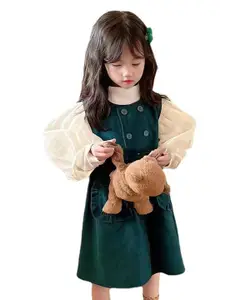 StyleCast x Revolte Girls Colourblocked A-Line Dress