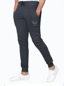 Moda Rapido Men Pack Of 2 Cotton Mid-Rise Joggers