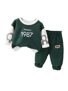 StyleCast x Revolte Boys Printed Sweatshirt With Trousers