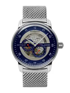 ZEPPELIN Men Dial & Stainless Steel Bracelet Style Straps Analogue Multi Function Automatic Motion Powered Watch