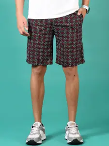 V-Mart Men Printed Cotton Shorts