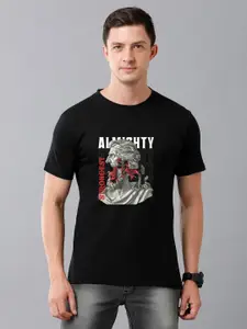 Moda Rapido Men Graphic Printed Round Neck Cotton T-shirt