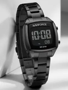 Naviforce Women Dial & Stainless Steel Straps Analogue Watch NF5047_B B