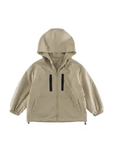 StyleCast x Revolte Boys Hooded Solid Casual Bomber Jacket