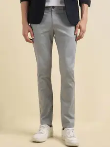 Allen Solly Men Printed Ultra Slim Fit Trousers