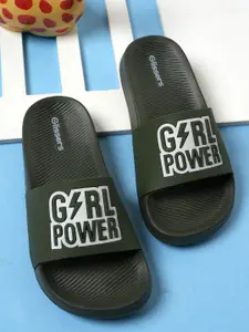 GLISSERS Girls Self Design Sliders