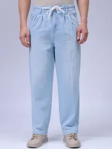 The Indian Garage Co Men Relaxed Fit Cotton Jogger Demin