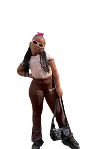 StyleCast x Revolte Girls Printed Round Neck T-shirt with Pyjamas