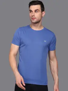 HRX by Hrithik Roshan Men Solid Round Neck Regular Fit T-shirt