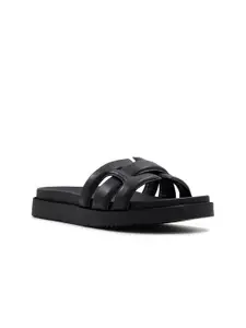 ALDO Women Leather Open Toe Flats