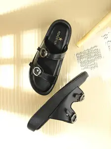 The Roadster Lifestyle Co Women Open Toe Flats