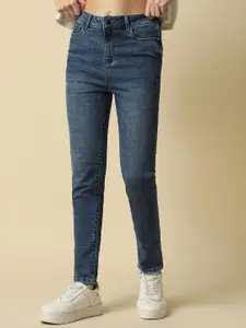 Allen Solly Woman Skinny Fit Light Fade Jeans