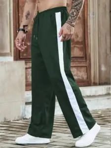 culish Men Striped Regular Fit Track Pants