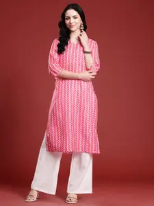 Anouk Printed Straight Kurta