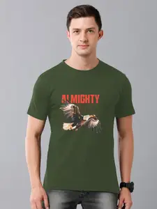Moda Rapido Men Graphic Printed Round Neck Cotton T-shirt