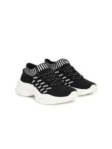 KRAASA Women Mesh Lace-Up Flymesh Running Shoes
