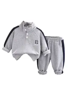 StyleCast x Revolte Boys Halter Neck Sweatshirt With Trousers