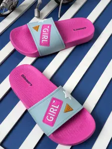 GLISSERS Girls Self Design Sliders