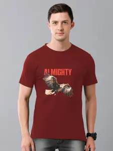 Moda Rapido Men Graphic Printed Round Neck Cotton T-shirt