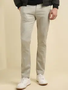 Allen Solly Men Printed Ultra Slim Fit Trousers