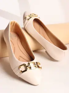 Sole Saga Women Round Toe Ballerinas Flats