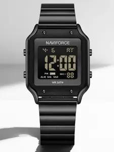 Naviforce Women Dial & Stainless Steel Straps Analogue Watch NF5046_B B B