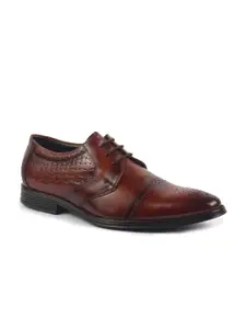 FAUSTO Men Formal Round Toe Brogues