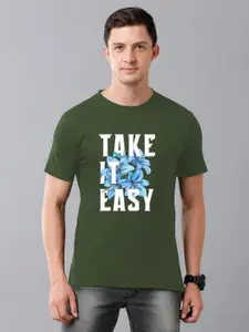 Moda Rapido Men Typography Printed Round Neck Cotton T-shirt