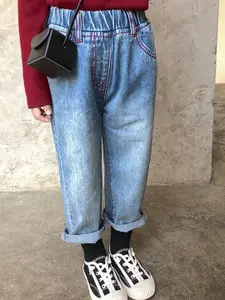 StyleCast x Revolte Girls Light Fade Stretchable Jeans