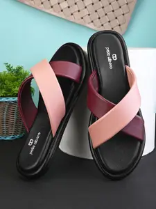 pelle albero Women Open Toe Flats