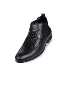 TANNY SHOES Men Leather Boat Shoes