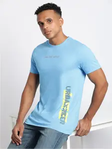 Lee Typography Printed Slim Fit Cotton T-Shirt