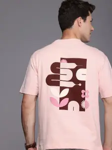 Allen Solly Graphic Printed Pure Cotton Casual T-shirt