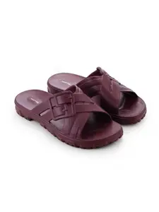 Hoppa Women Buckle Detail Sliders