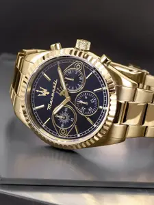 Maserati Men Dial & Stainless Steel Straps Analogue Multi Function Watch R8853100026