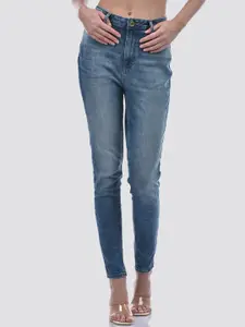 ONLY Women Slim Fit Mid-Rise Light Fade Jeans
