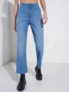 SF JEANS by Pantaloons Women Straight Fit High-Rise Cotton Jeans