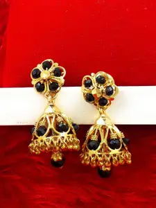 Anujeet Fashion Hub Gold Plated Contemporary Jhumkas