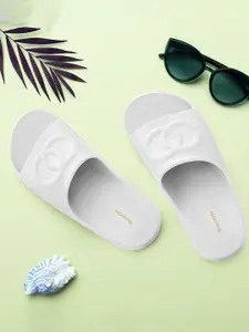 Hoppa Women Self Design Sliders