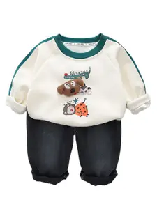 StyleCast x Revolte Boys Printed Sweatshirt With Trousers