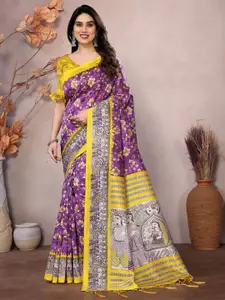 KALINI Floral Printed Saree